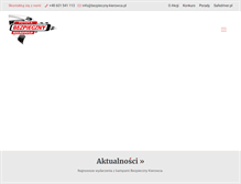 Tablet Screenshot of bezpieczny-kierowca.pl